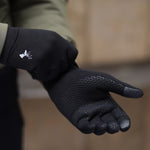 Spyder – activity gloves with fleece lining & touchscreen feature - Schwartz & von Halen - EU -  6